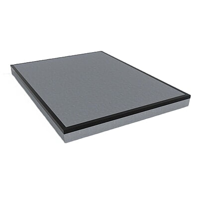 Norrdex S-plate 200x150x14 cm with steel edge