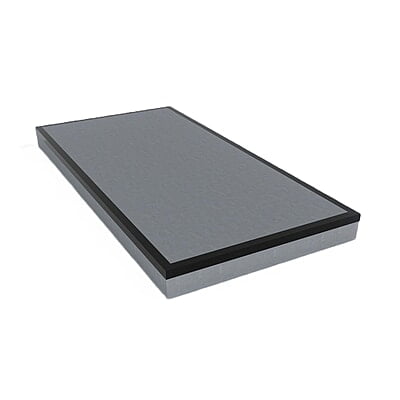 Norrdex S-plate 200x100x14 cm with steel edge