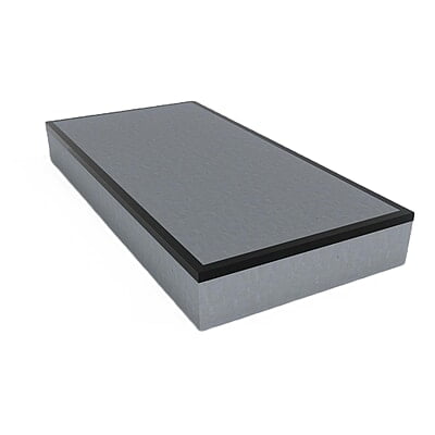 Norrdex N-plate 200x100x25 cm with steel edge