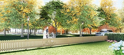 Picket Fence, Flat top Picket Fence, Flat top