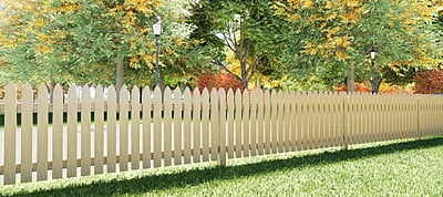 Picket Fence, Gothic Picket Fence, Gothic