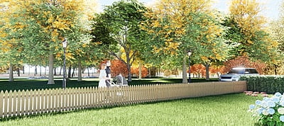 Picket Fence, Gothic Picket Fence, Gothic